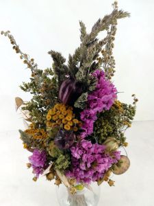 Sausų augalų puokštė "Aistra"