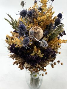 Sausų augalų puokštė "Išdykėlė"