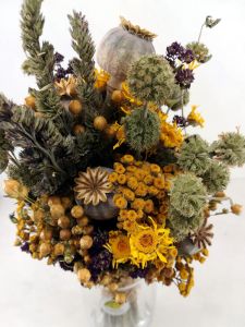 Sausų augalų puokštė "Jaunystė"