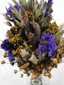 Sausų augalų puokštė "Pagunda"