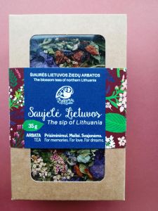 Žolelių ir žiedų arbata Saujelė Lietuvos
